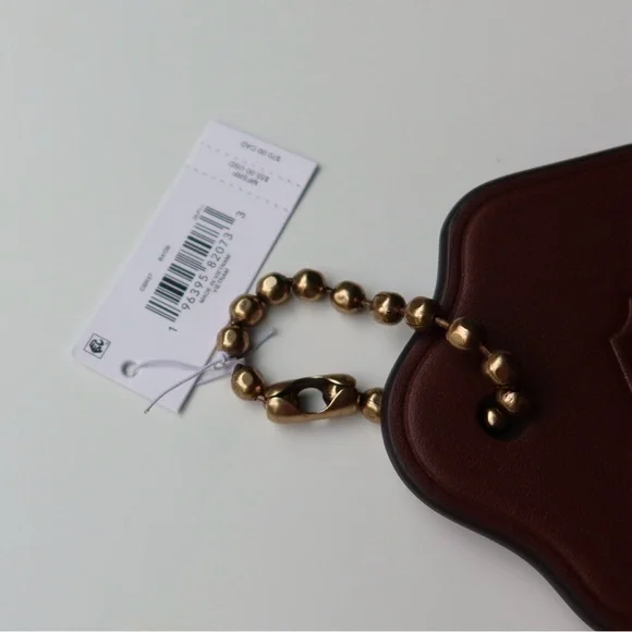 NWT Coach XL Hangtag Bag Charm - Picture 4 of 4